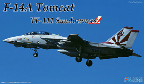 F-14A トムキャット サンダウナーズ プラモデル (フジミ AIR CRAFT （シリーズF） No.F-001) 商品画像
