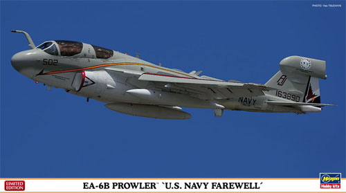 EA-6B プラウラー U.S.ネイビー フェアウェル プラモデル (ハセガワ 1/72 飛行機 限定生産 No.02183) 商品画像