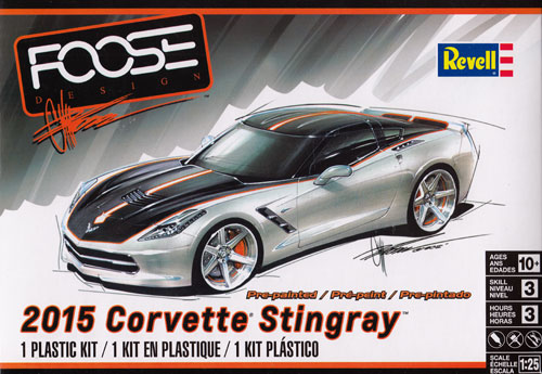 2015 コルベット スティングレイ (FOOSE DESIGN) プラモデル (レベル カーモデル No.85-4397) 商品画像