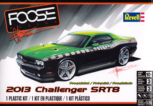 2013 チャレンジャー SRT8 (FOOSE DESIGN) プラモデル (レベル カーモデル No.85-4398) 商品画像