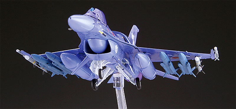 F-2A-ANM バイパーゼロ 防衛省独立混成飛行実験隊 (小松基地) プラモデル (トミーテック 技MIX ガーリーエアフォース No.GAF003) 商品画像_3