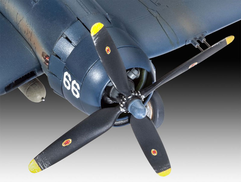 F4U-4 コルセア プラモデル (レベル 1/72 飛行機 No.03955) 商品画像_2