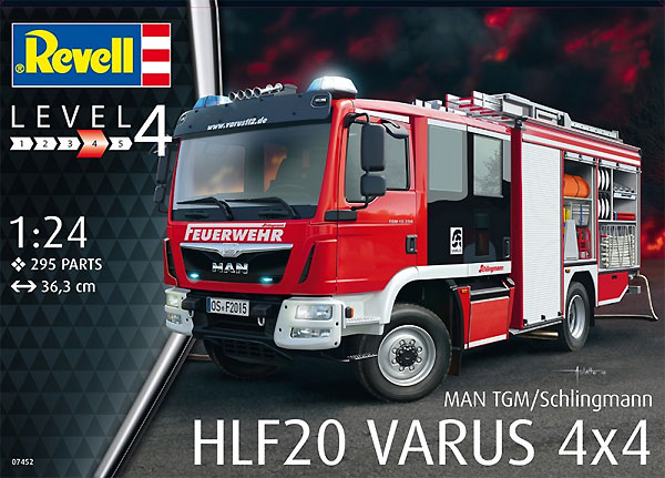 シュリングマン HLF20 VARUS 4×4 プラモデル (レベル カーモデル No.07452) 商品画像