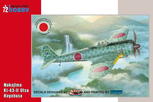 中島 Ki-43-2乙 一式戦闘機 隼 2型乙 プラモデル (スペシャルホビー 1/72 エアクラフト プラモデル No.SH72193) 商品画像