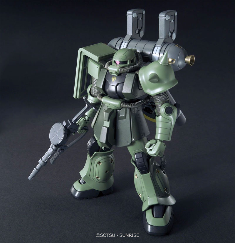 MS-06 量産型ザク ＋ ビッグ・ガン (ガンダム サンダーボルトVer.) プラモデル (バンダイ 1/144 HG ガンダムサンダーボルト No.0207886) 商品画像_2