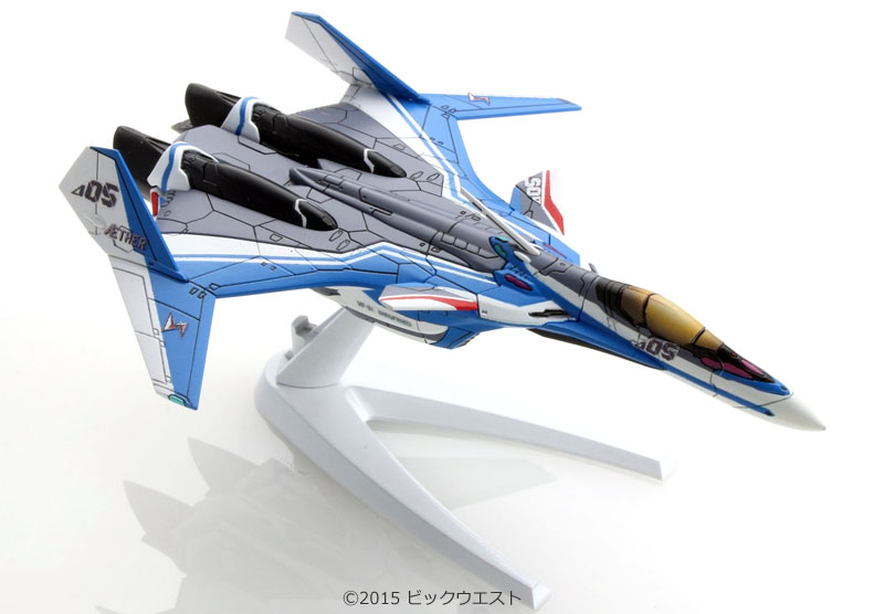 VF-31J ジークフリード ファイターモード (ハヤテ・インメルマン機) プラモデル (バンダイ メカコレクション マクロス No.001) 商品画像_1