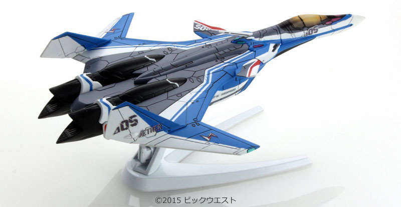 VF-31J ジークフリード ファイターモード (ハヤテ・インメルマン機) プラモデル (バンダイ メカコレクション マクロス No.001) 商品画像_2