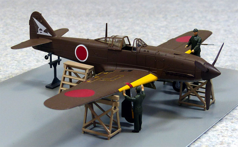 三式戦 飛燕 2型改 涙滴風防 プラモデル (アオシマ 1/72 真・大戦機シリーズ No.旧015) 商品画像_2