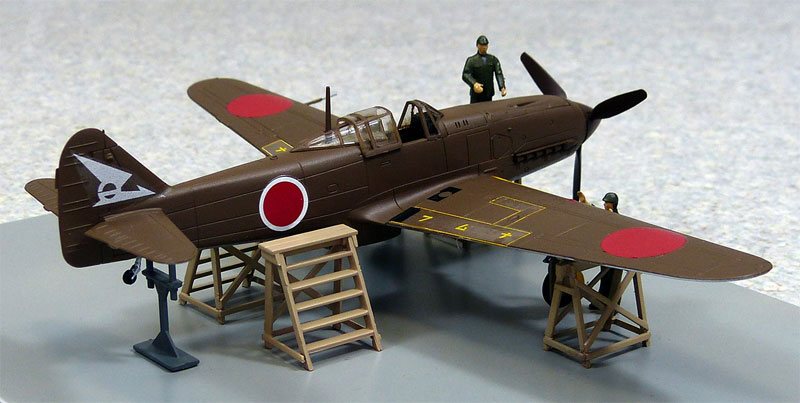 三式戦 飛燕 2型改 涙滴風防 プラモデル (アオシマ 1/72 真・大戦機シリーズ No.旧015) 商品画像_3