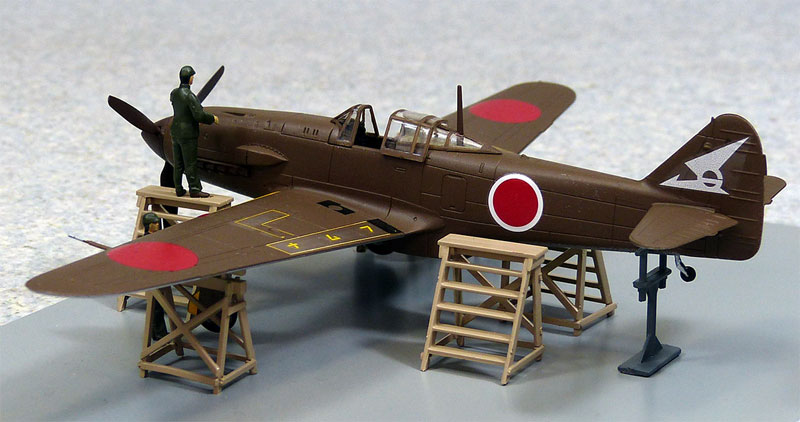 三式戦 飛燕 2型改 涙滴風防 プラモデル (アオシマ 1/72 真・大戦機シリーズ No.旧015) 商品画像_4