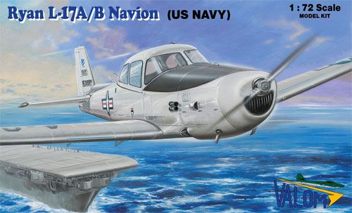 ライアン L-17A/B ナヴィオン 連絡機 アメリカ海軍 プラモデル (バロムモデル 1/72 エアモデル No.72105) 商品画像
