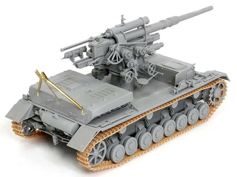 ドイツ 4号戦車H型 8.8cm Flak36 高射砲搭載自走砲 プラモデル (ドラゴン 1/35 39-45 Series No.6829) 商品画像_2