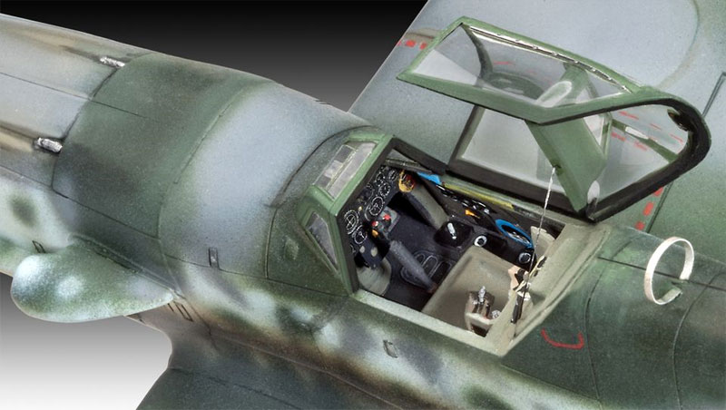 メッサーシュミット Bf109G-10 プラモデル (レベル 1/48 飛行機モデル No.03958) 商品画像_2