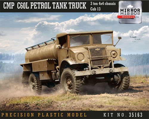 CMP シボレー C60L ガソリントラック 13番キャブ プラモデル (ミラーモデルズ 1/35 AFVモデル No.35163) 商品画像