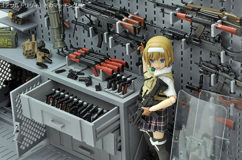 ガンラック B プラモデル (トミーテック リトルアーモリー （little armory） No.LD006) 商品画像_3