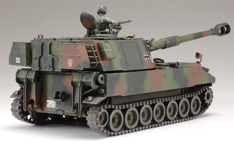 ドイツ連邦軍 M109A3G 自走砲 プラモデル (タミヤ タミヤ イタレリ シリーズ No.37022) 商品画像_2