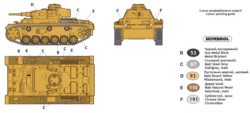 ドイツ 3号戦車 J型 プラモデル (ユニモデル 1/72 AFVキット No.271) 商品画像_1