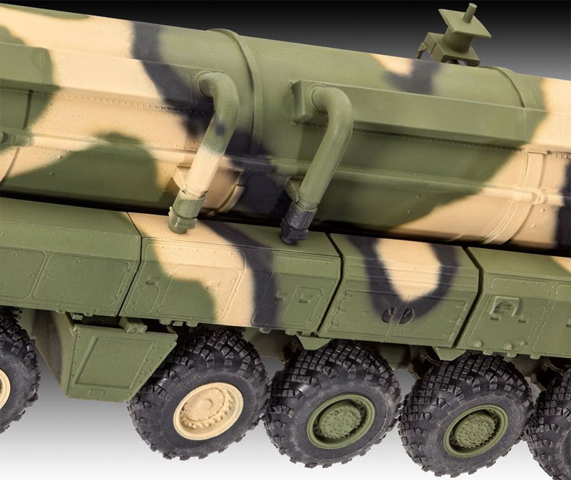 ロシア 大陸間弾道ミサイル トーポリ (SS-25 sickle) プラモデル (レベル 1/72 ミリタリー No.03303) 商品画像_3