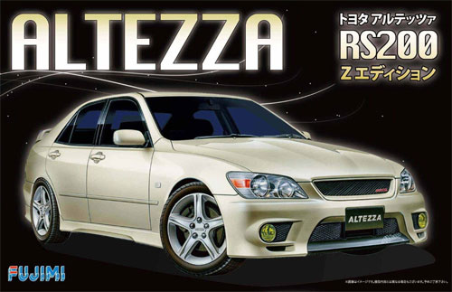 トヨタ アルテッツァ RS200 Zエディション プラモデル (フジミ 1/24 インチアップシリーズ No.027) 商品画像