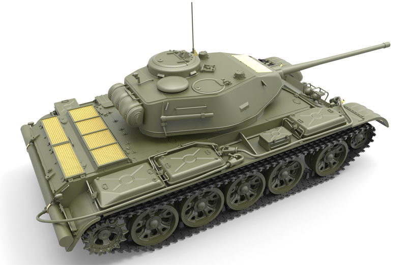 T-44M ソビエト 中戦車 プラモデル (ミニアート 1/35 ミリタリーミニチュア No.37002) 商品画像_3