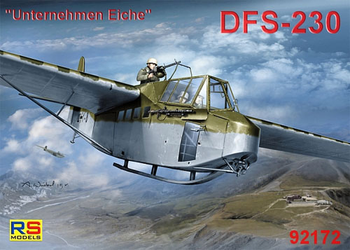 DFS 230 ドイツ空軍 グライダー プラモデル (RSモデル 1/72 エアクラフト プラモデル No.92172) 商品画像