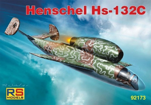 ヘンシェル HS-132C w/HeS 011 プラモデル (RSモデル 1/72 エアクラフト プラモデル No.92173) 商品画像