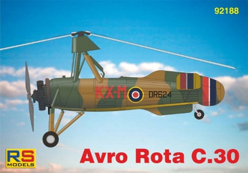 アブロ ロータ C.30A プラモデル (RSモデル 1/72 エアクラフト プラモデル No.92188) 商品画像