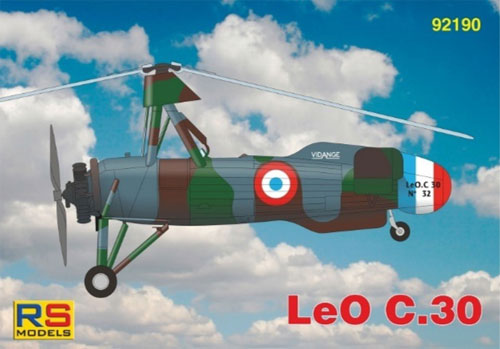 リオレ・エ・オリビエ LeO C.30 プラモデル (RSモデル 1/72 エアクラフト プラモデル No.92190) 商品画像