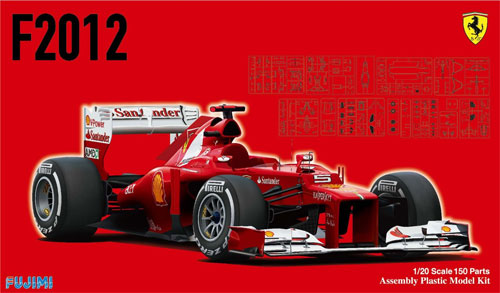フェラーリ F2012 マレーシアグランプリ プラモデル (フジミ 1/20 GPシリーズ No.GP007) 商品画像