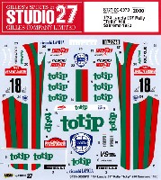 ランチア 037 ラリー Totip #18 サンレモ 1983 デカール