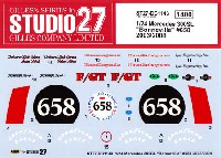 スタジオ27 ツーリングカー/GTカー オリジナルデカール メルセデス 300SL ボンネビル #658 2003/2004