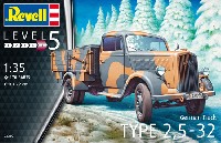 レベル 1/35 ミリタリー オペル TYPE 2.5-32型 トラック