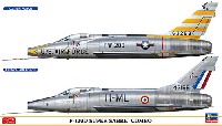 ハセガワ 1/72 飛行機 限定生産 F-100D スーパーセイバーコンボ