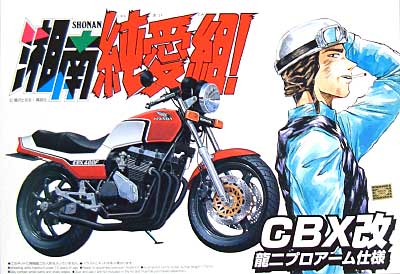 CBX400F改 プロアーム仕様 プラモデル (アオシマ 1/12 GTO・湘南純愛組 No.006) 商品画像