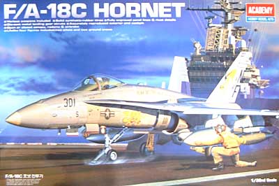 F/A-18C ホーネット プラモデル (アカデミー 1/32 Scale Aircraft No.2191) 商品画像