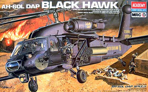 AH-60L DAP ブラックホーク プラモデル (アカデミー 1/35 Aircraft No.12115) 商品画像