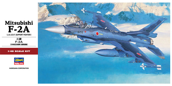 三菱 F-2A プラモデル (ハセガワ 1/48 飛行機 PTシリーズ No.PT027) 商品画像