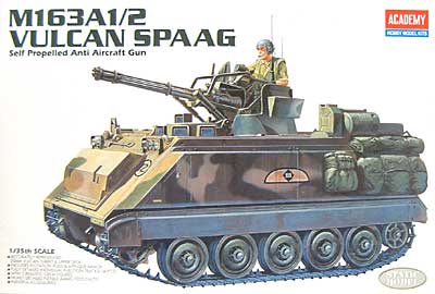 M-163A1/2 バルカン SPAAG プラモデル (アカデミー 1/35 Armors No.1360) 商品画像