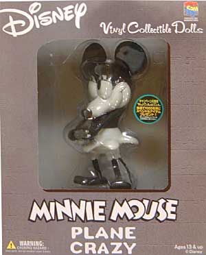 ミニーマウス(フロム プレーンクレイジー） フィギュア (メディコム・トイ Vinyl Collectible Dolls No.025) 商品画像