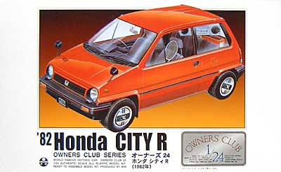 ホンダ シティR (1982年） プラモデル (マイクロエース オーナーズ24 No.旧013) 商品画像