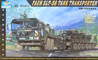 ファーン エレファント SLT-56 パンツァートランスポーター プラモデル (トランペッター 1/35 AFVシリーズ No.00203) 商品画像