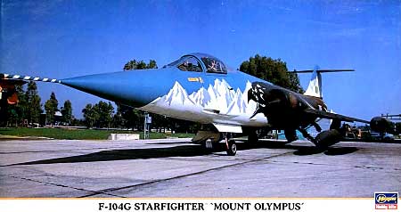 F-104G スターファイター マウント オリンポス プラモデル (ハセガワ 1/48 飛行機 限定生産 No.09505) 商品画像