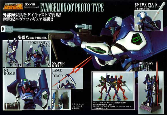 エヴァンゲリオン 零号機改 超合金 (バンダイ 超合金魂 No.GX-016) 商品画像_2