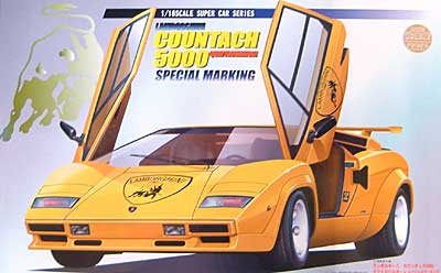 ランボルギーニ カウンタック 5000 クワトロバルボーレ (スペシャルマーキング） プラモデル (フジミ 1/16 ビッグスケール シリーズ No.10153) 商品画像