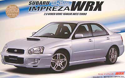 スバル インプレッサ WRX プラモデル (フジミ 1/24 ミレニアム21インチアップ No.036) 商品画像