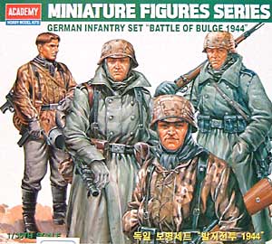 ドイツ軍歩兵セット バトル・オブ・バルジ 1944 プラモデル (アカデミー 1/35 Armors No.1377) 商品画像