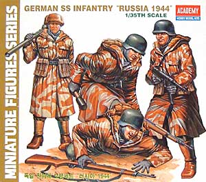 ドイツ軍SS歩兵 ロシア 1944 プラモデル (アカデミー 1/35 Armors No.1378) 商品画像