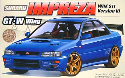 スバル インプレッサ WRX Sti Version 6 GT・Wウイング プラモデル (フジミ 1/24 GTWウイングシリーズ No.GTW004) 商品画像