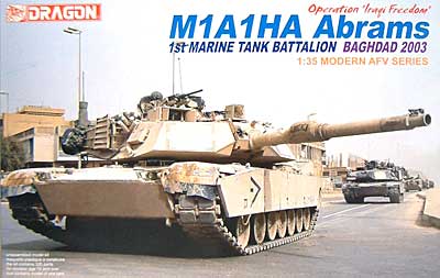M1A1HA エイブラムス 第1海兵戦車大隊 バグダッド2003 プラモデル (ドラゴン 1/35 Modern AFV Series No.3533) 商品画像