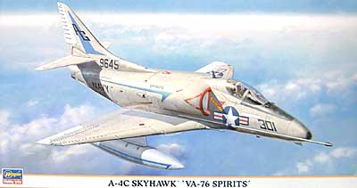 A-4C スカイホーク VA-76 スピリッツ プラモデル (ハセガワ 1/48 飛行機 限定生産 No.09513) 商品画像